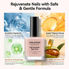 Nailshion sechage rapide 1-2 minutes pour retouches sans attente.