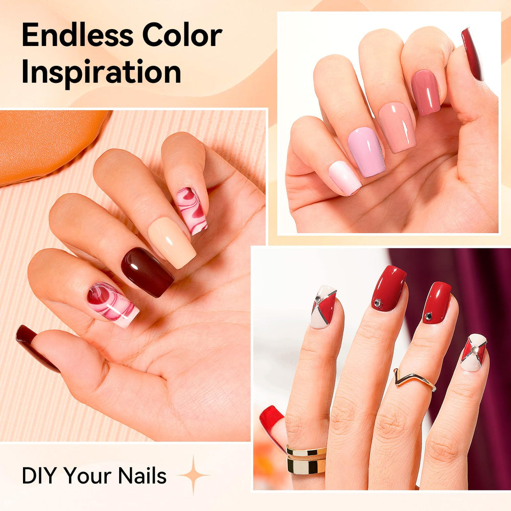 Nailshion tampons démaquillage rapides facilitent les retouches.