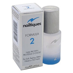 Nailtiques Formula 2 Protéine, flacon; renforce les ongles faibles et favorise leur repousse.