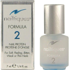 Nailtiques Formule 2 - Bouteille 0,25 oz pour renforcer les ongles et prévenir les cassures.