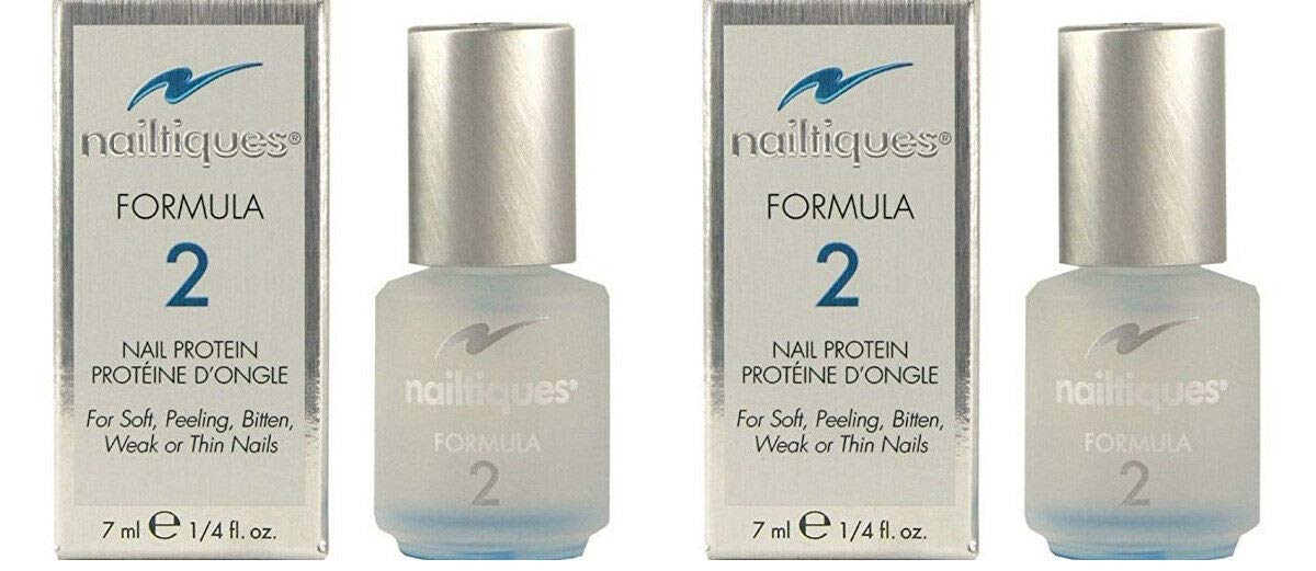 Flacon Nailtiques Formule Protéine Ongles 2, protection renforcée et croissance durable.