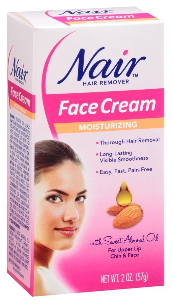 Nair Crème dépilatoire visage 60 ml — application facile et résultats rapides