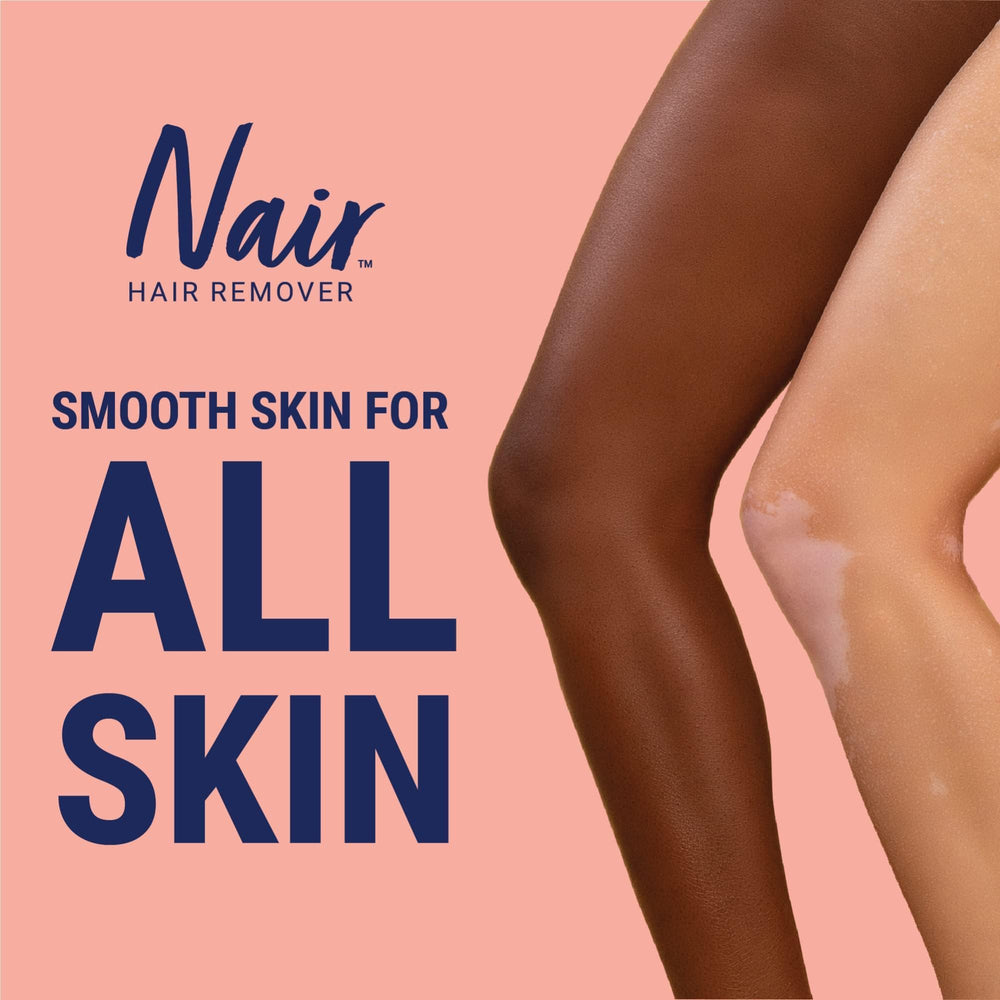 Nair Crème Douche Apparence Flacon — flacon ergonomique pour une utilisation guidée