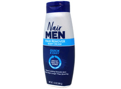Jambes épilées avec Nair et peau douce durable.