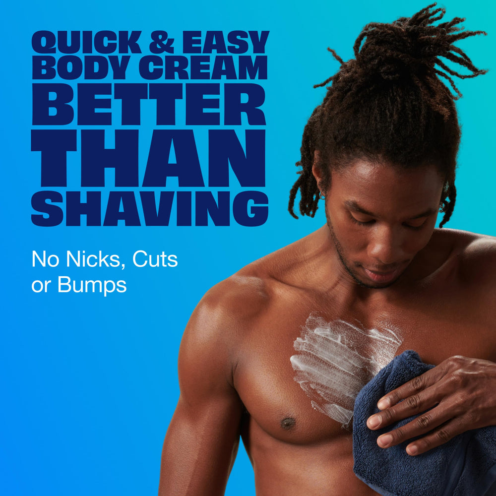 Nair Men Crème Après Douche: routine simple et sans fuite.