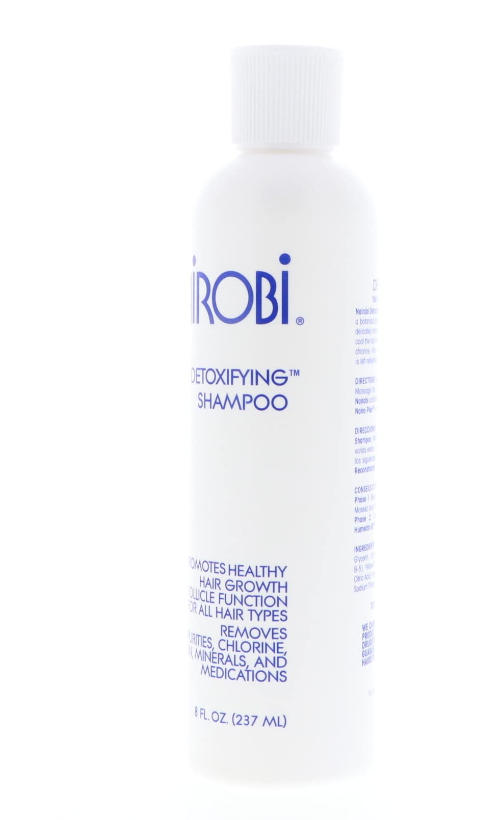 Detoxifiant Nairobi – cheveux normaux après usage, rinçage fluide.
