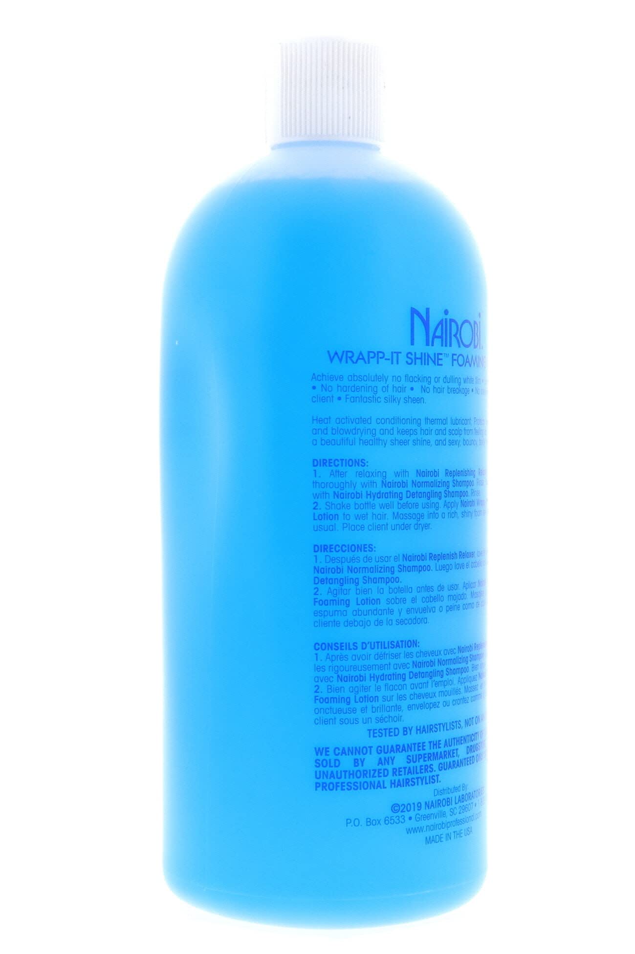 Nairobi Wrapp-It Shine : brillance légère et soin capillaire quotidien
