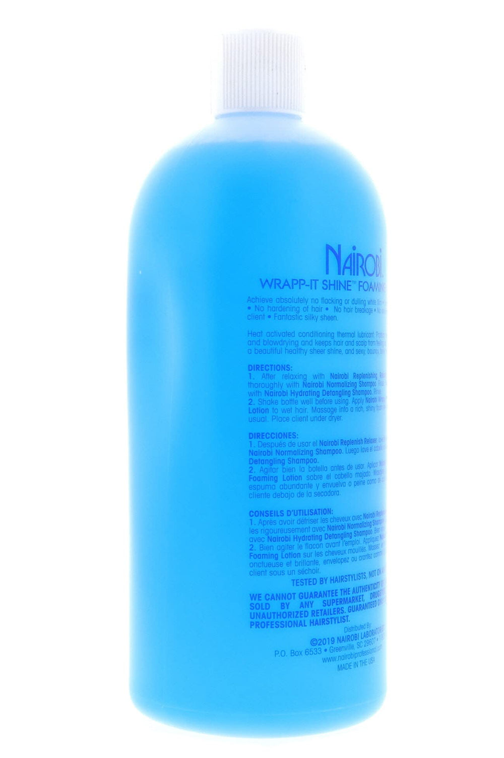 Nairobi Wrapp-It Shine : brillance légère et soin capillaire quotidien