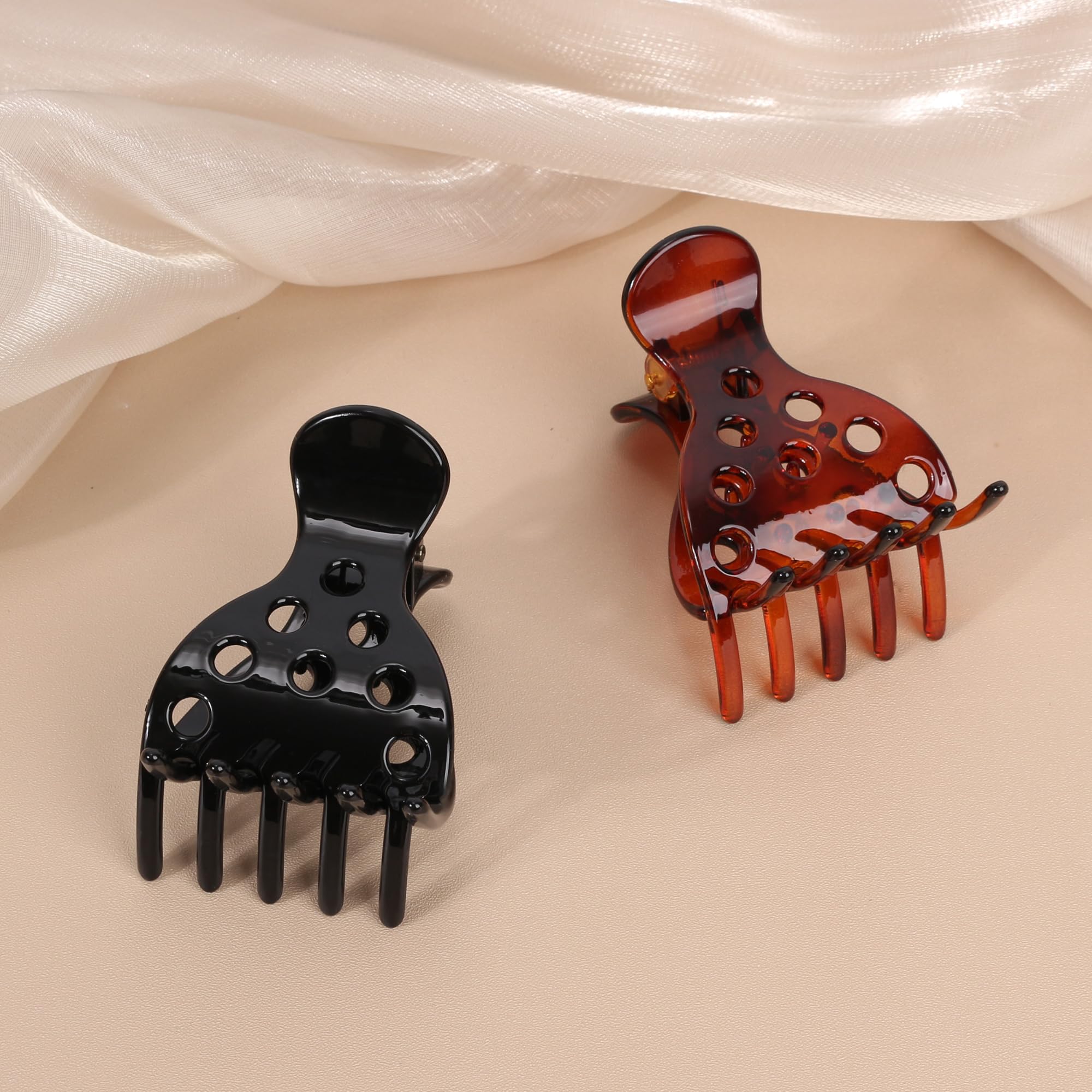 NAISIER clips couleurs multicolores pour assortir la coiffure