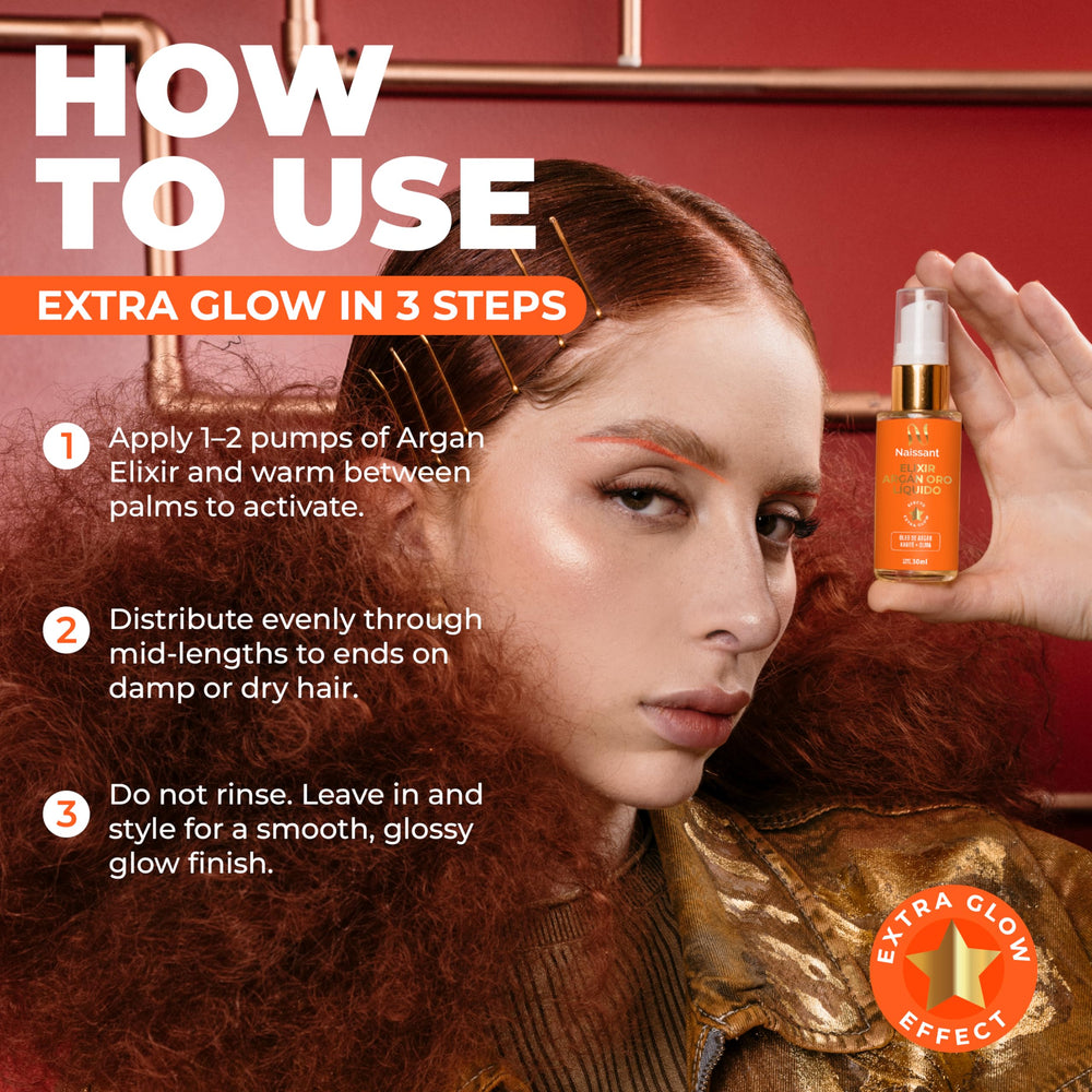 Naissant Elixir Argan Oil cheveux-sensibles: formule douce pour cheveux sensibles.