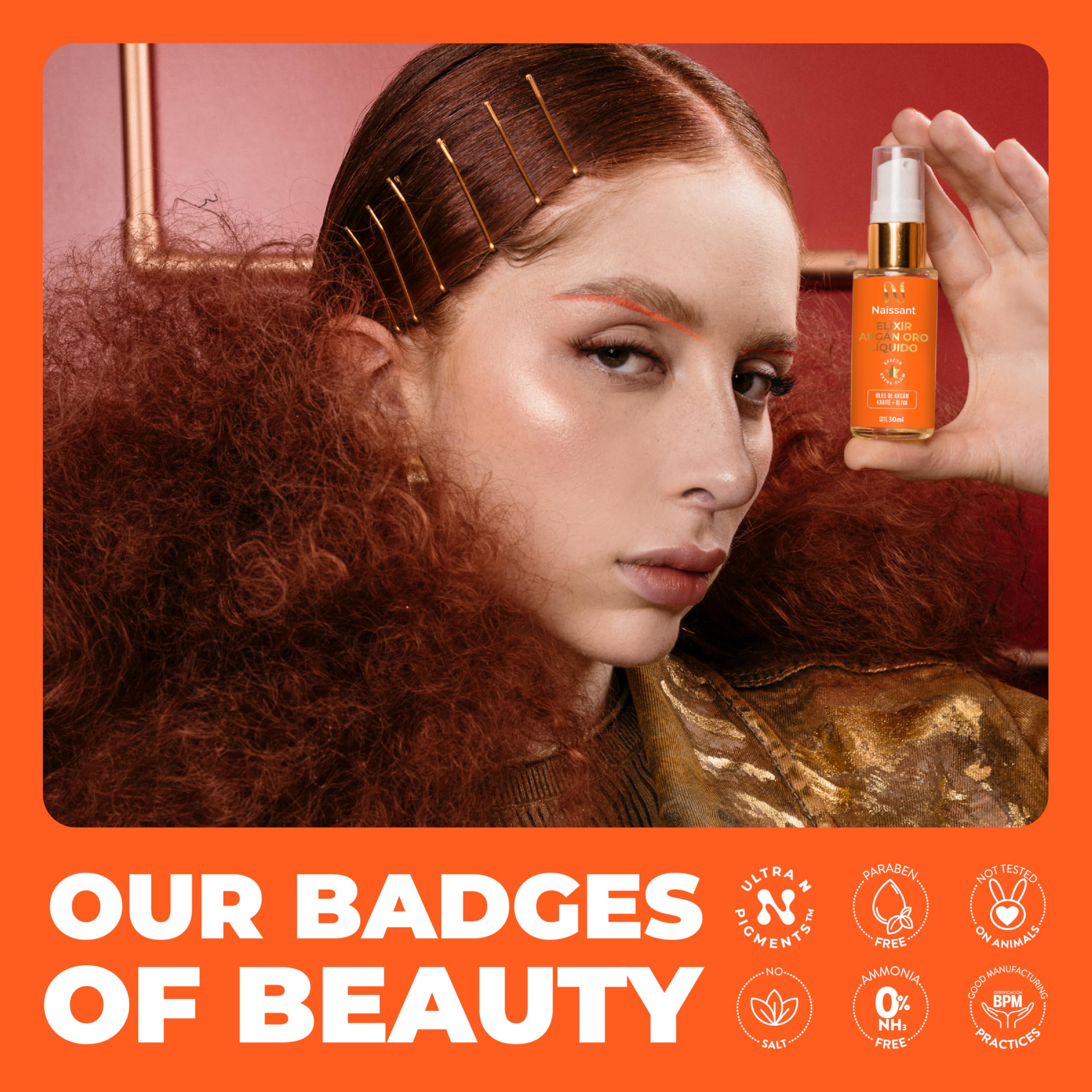 Naissant Elixir Argan Oil protection-uv: protège les couleurs et les cheveux.
