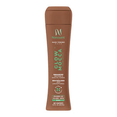Naissant Glow Mocca : bouteille du masque tonifiant pour cheveux bruns.