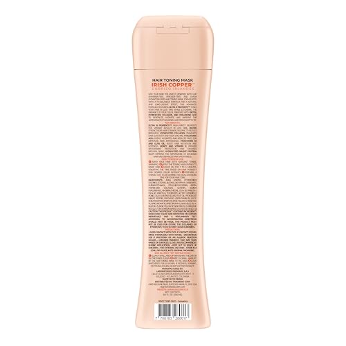 Texture crèmeuse du masque cuivre Naissant pour dépôt uniforme et riche.