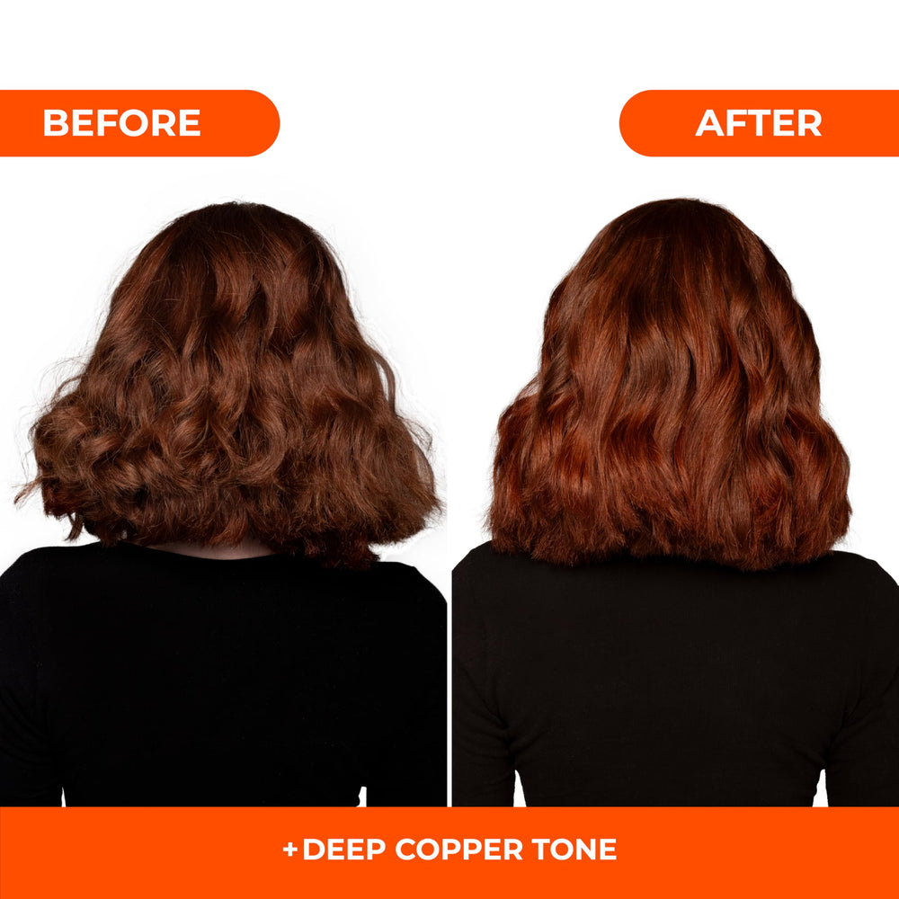 Texture soyeuse révélée sur cheveux après lavage.