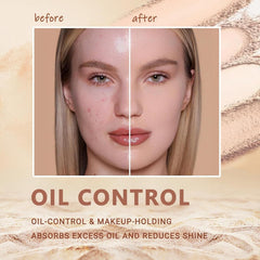 NAISSIYA poudre application-teint-matte idéale pour un teint naturel et contrôlé.