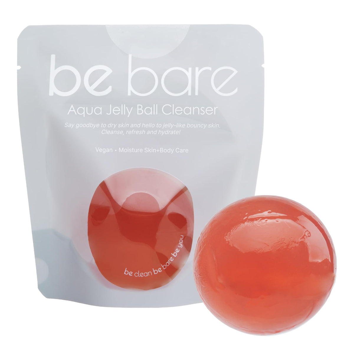 Naisture Be Bare boule gel nettoyante visage, nettoie en douceur et rafraîchit.