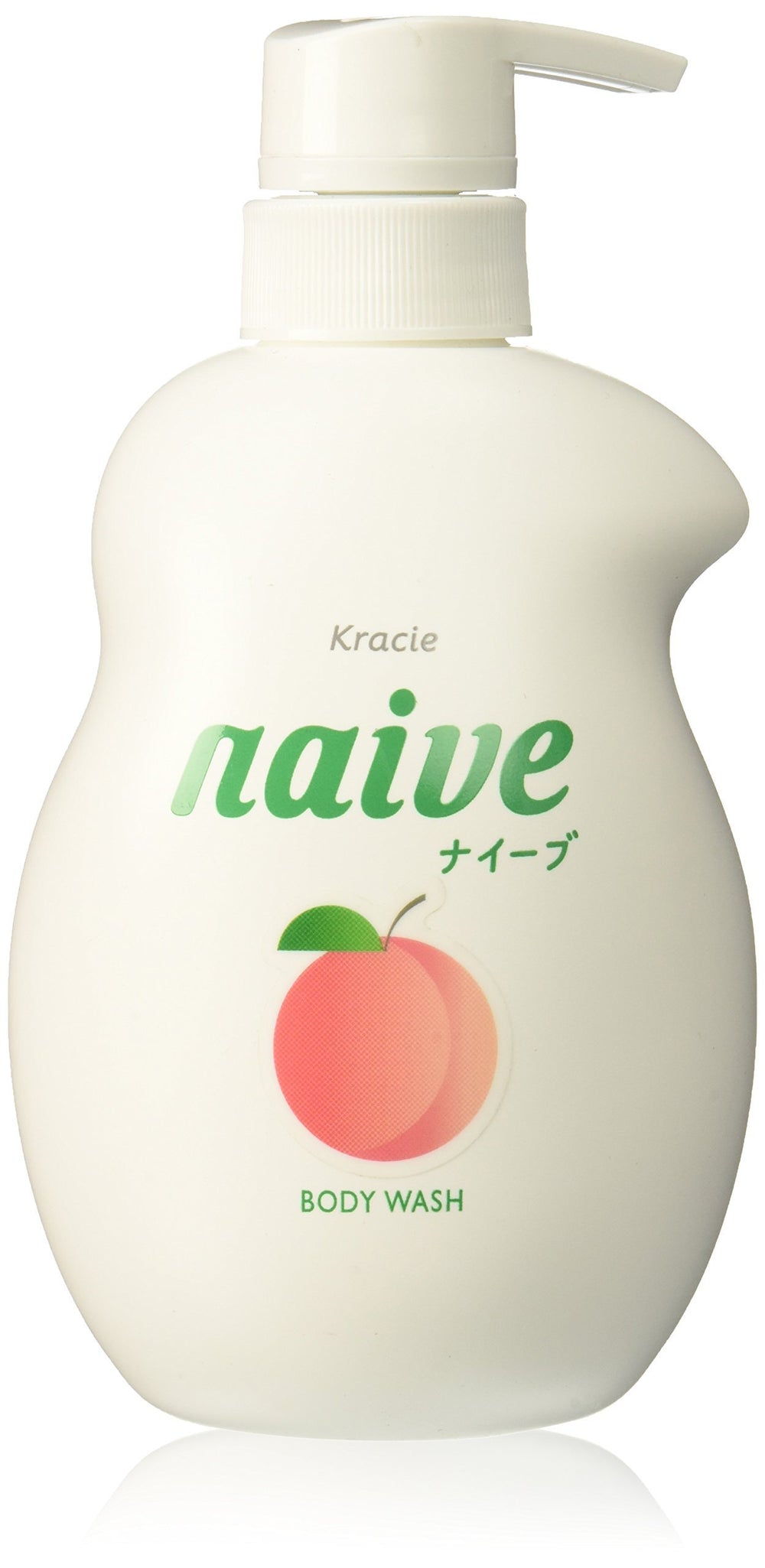 Naive savon peche bouteille pompe, nettoyage doux du corps.