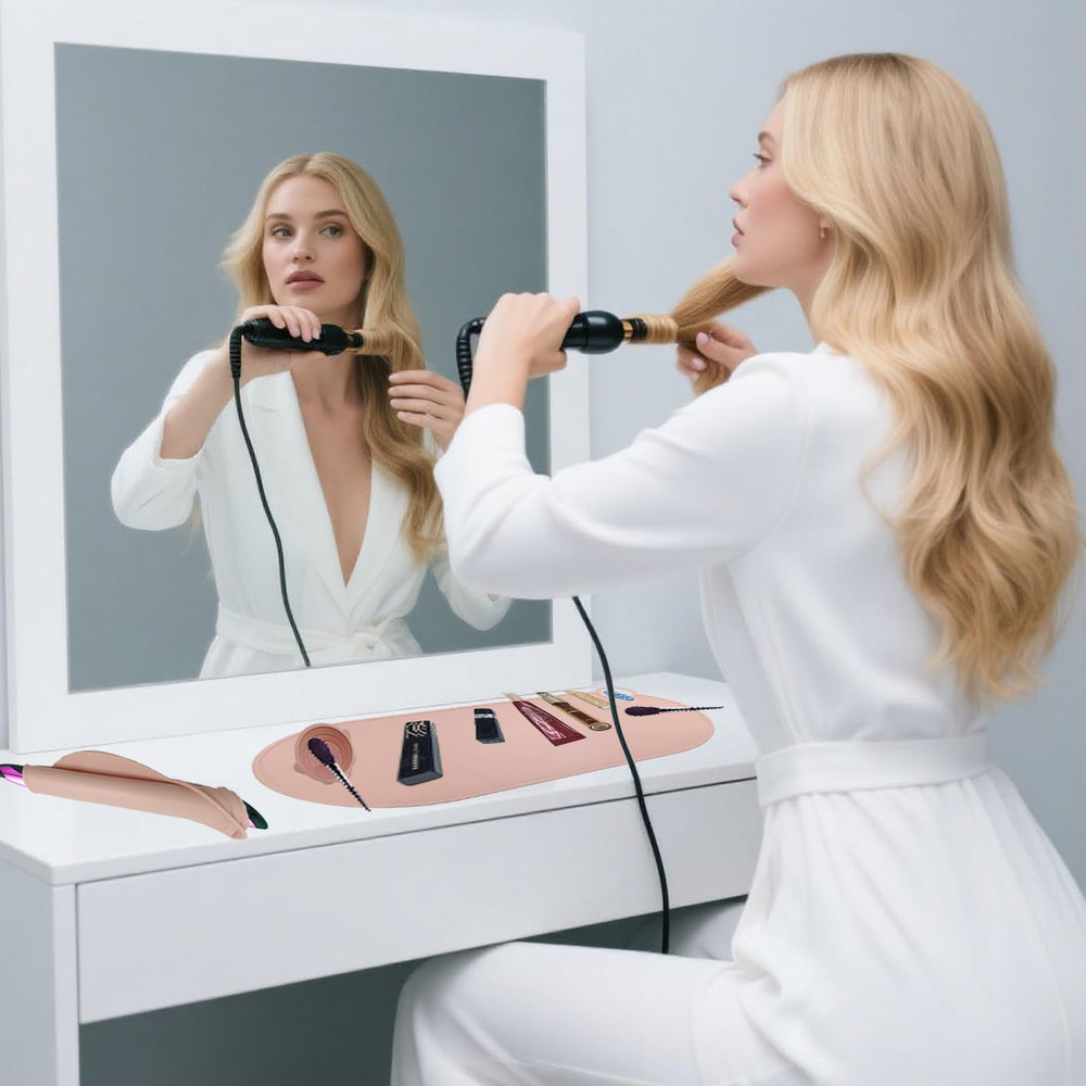 Nakashare tapis nettoyage brosse maquillage, nettoyage rapide après usage.