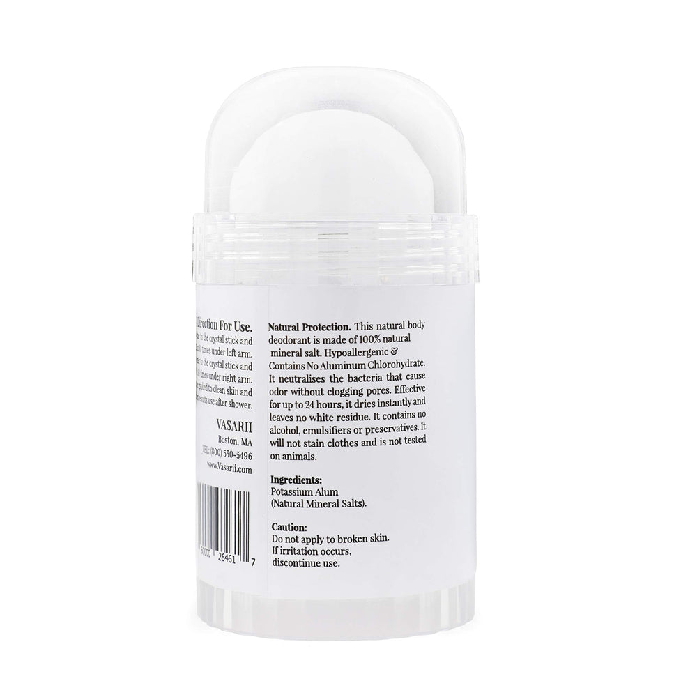 Emballage minimaliste du pack Nakd Thai Crystal Déodorant Stone.