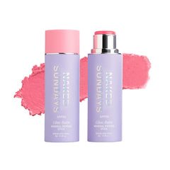 Baume lumière Naked Sundays Pink Pop etui: protection SPF et éclat rosé.
