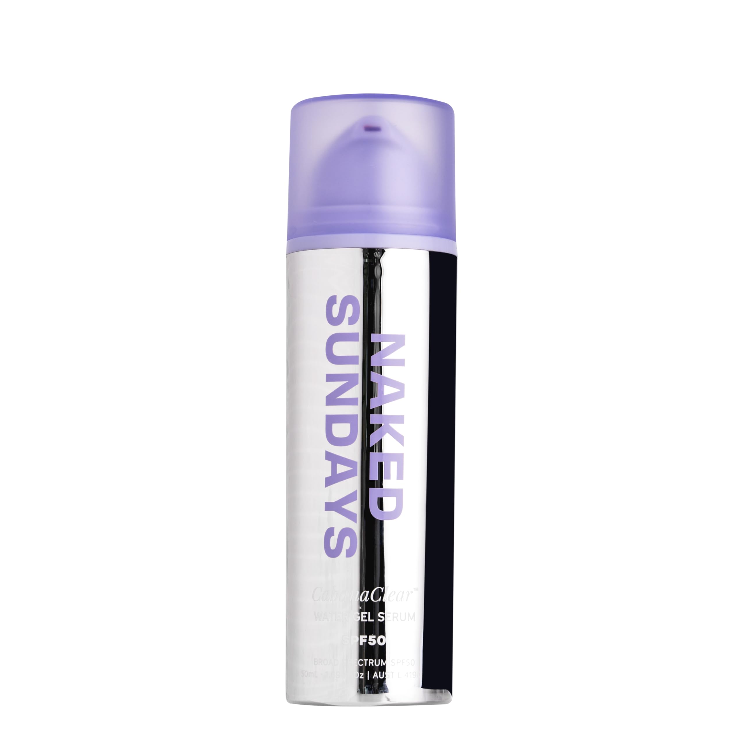 Naked Sundays CabanaClear sur bouteille gel leger et hydratant