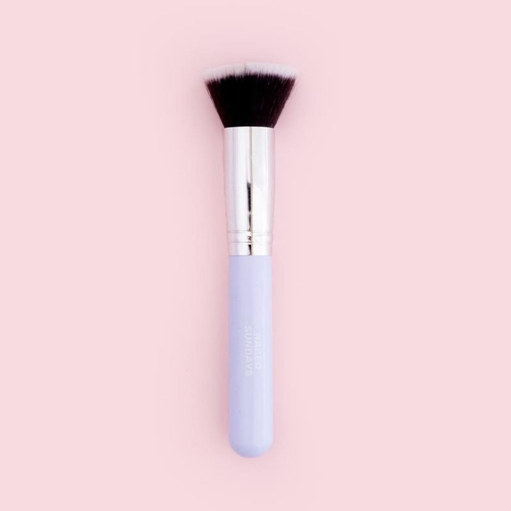 Naked Sundays Pinceau SPF, nettoyage hebdomadaire simple.