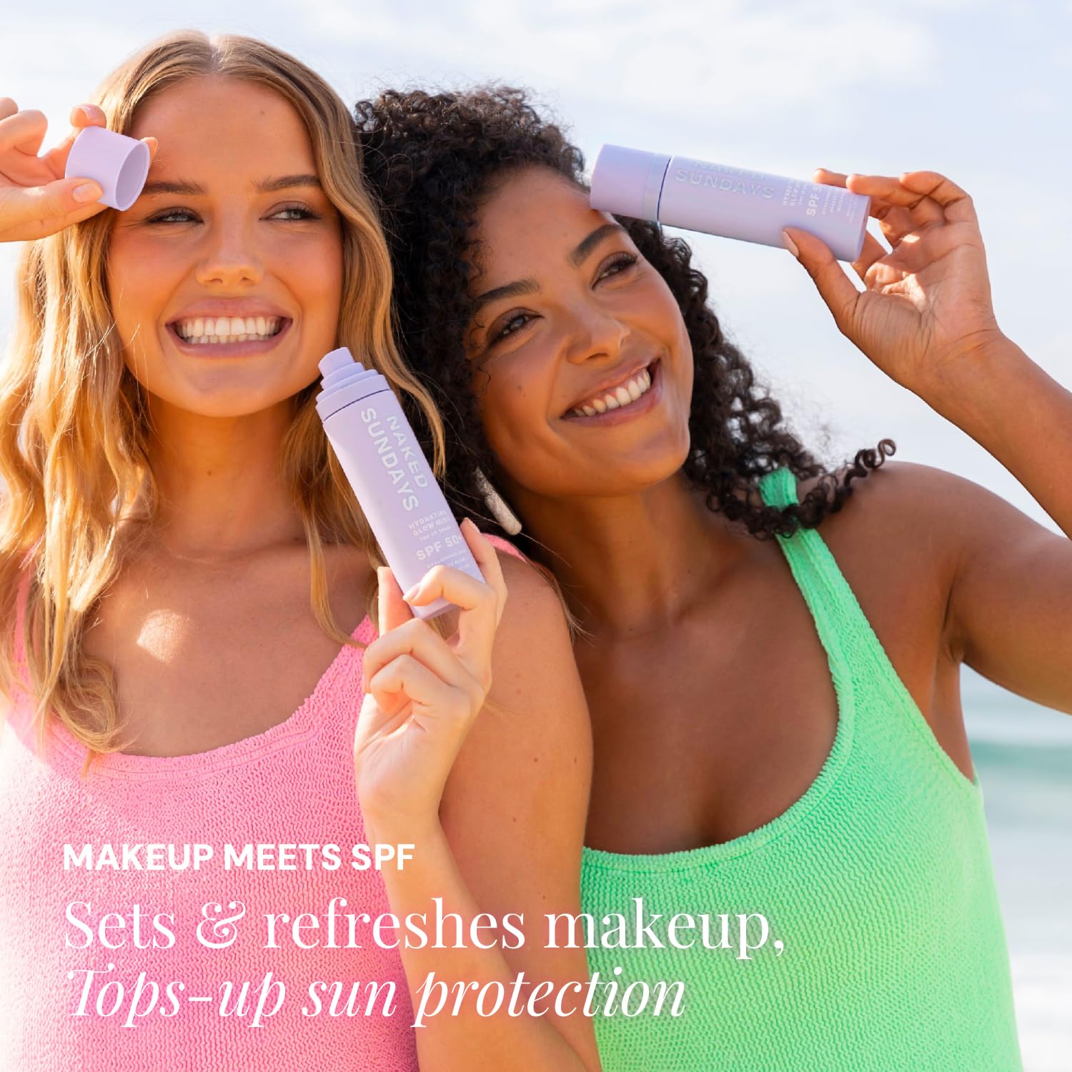 Naked Sundays SPF50 kakadu-plum antioxydant nourrissant la peau.