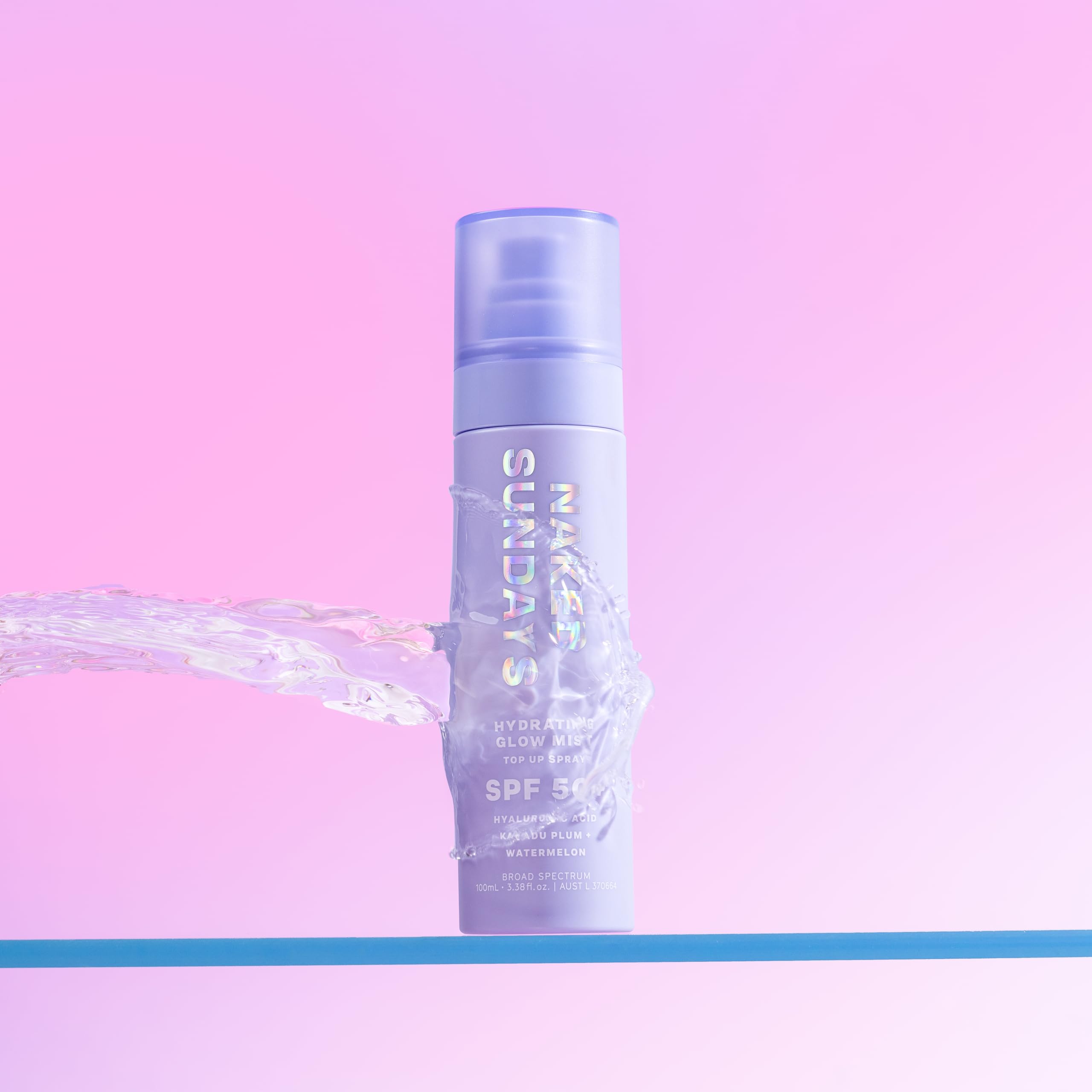 Naked Sundays SPF50 texture-legere absorption rapide sans effet gras.