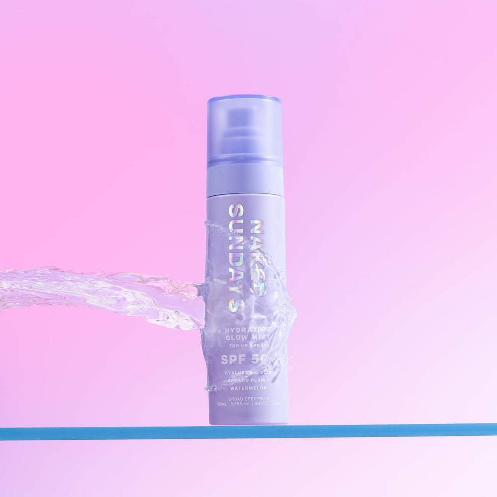 Naked Sundays SPF50 texture-legere absorption rapide sans effet gras.