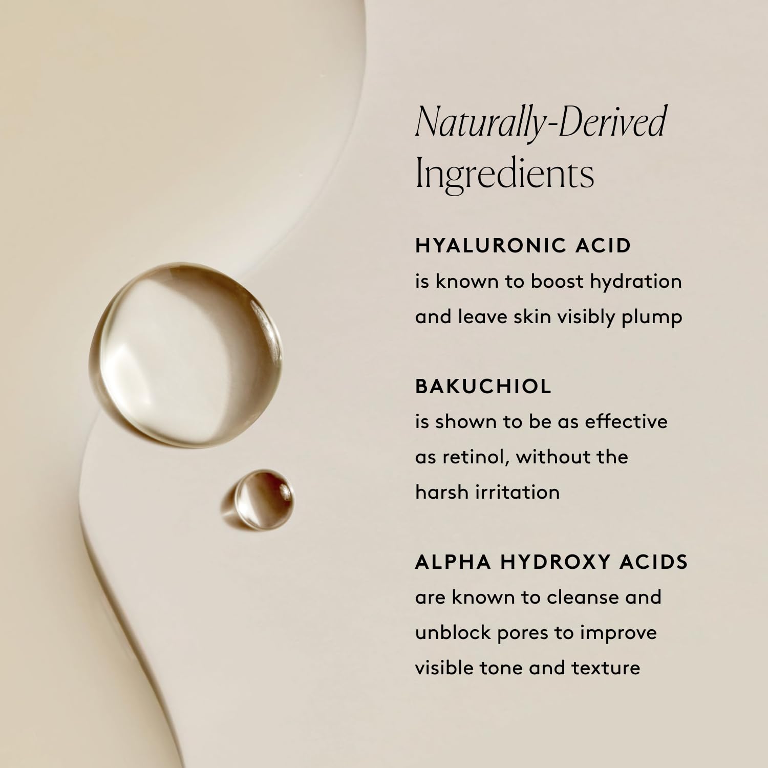 Naked & Thriving Bakuchiol – alternative naturelle anti-rides.