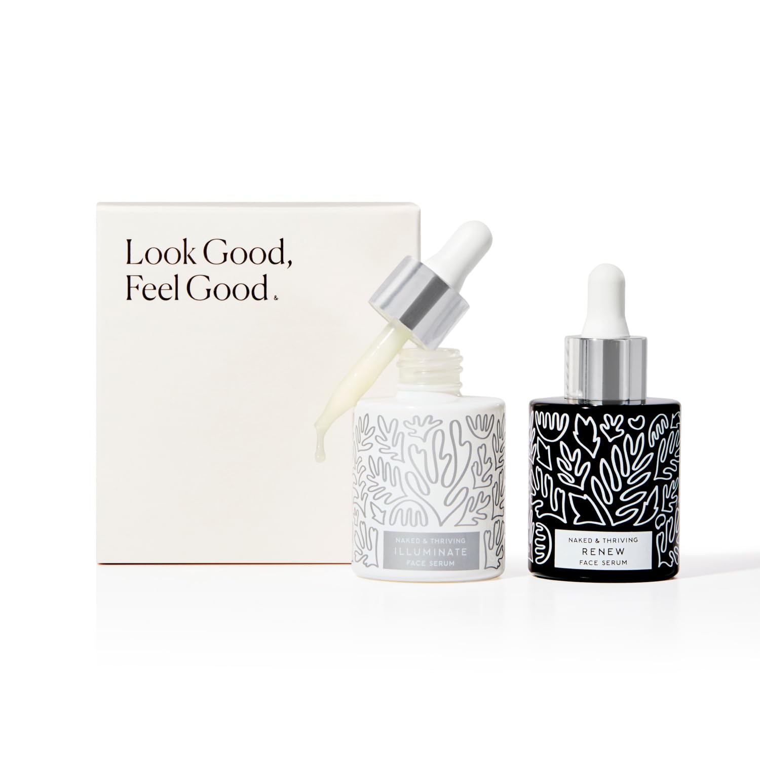 Naked & Thriving Illuminate C+ – sérum éclat pour teint uniforme.