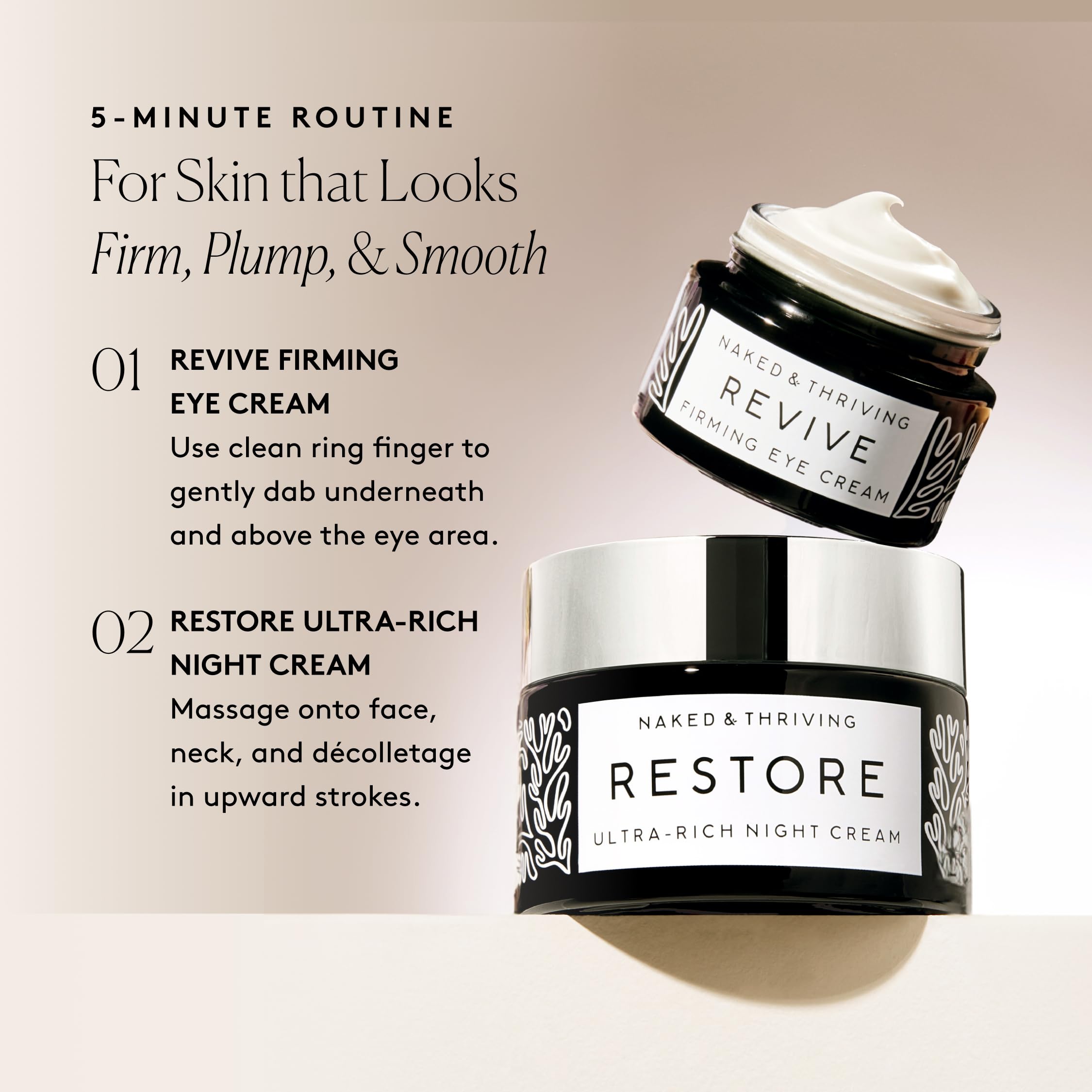Naked & Thriving formulation-végane-sans-cruauté: soin éthique pour la peau.