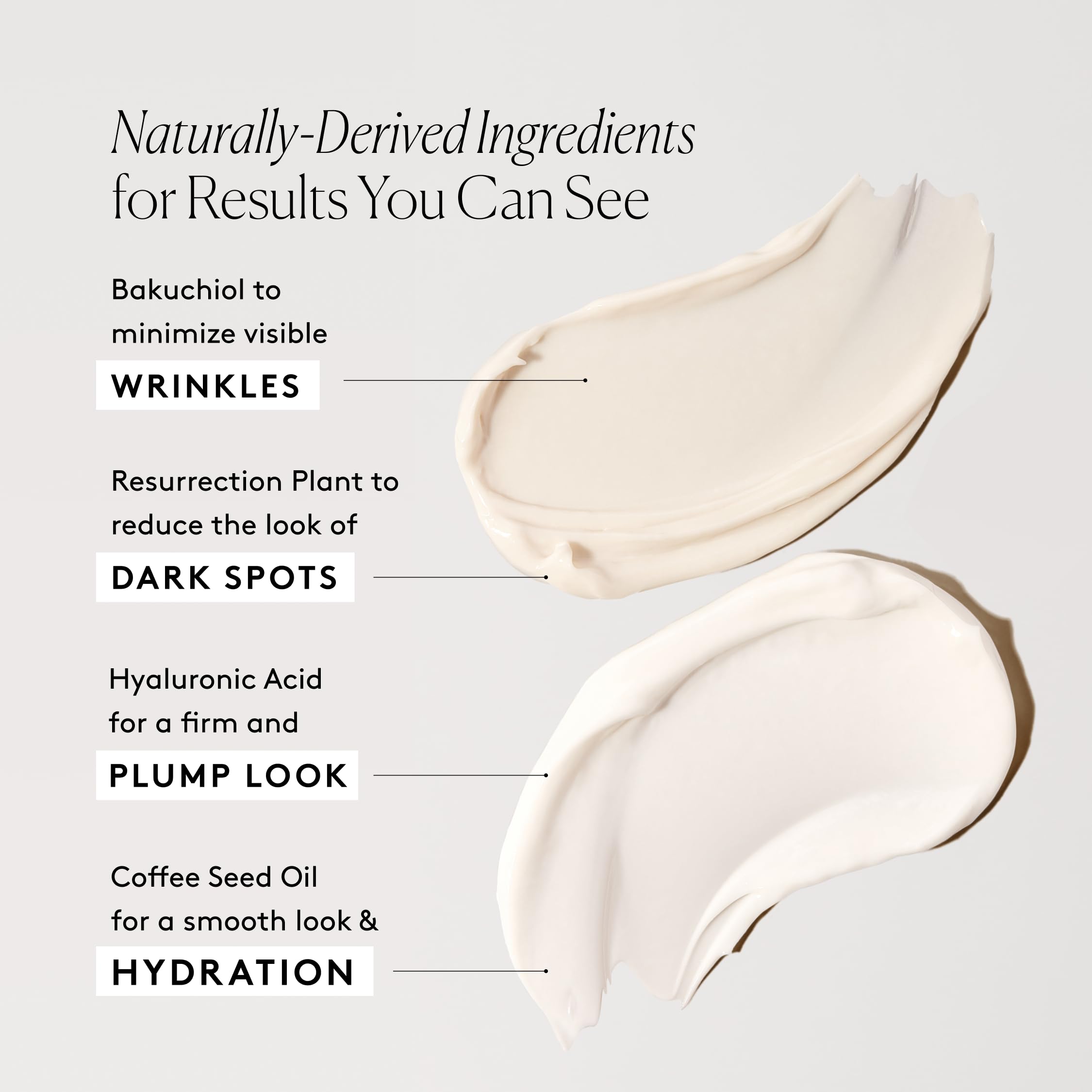 Naked & Thriving peptides-fermeté: soutien de la fermeté du visage.