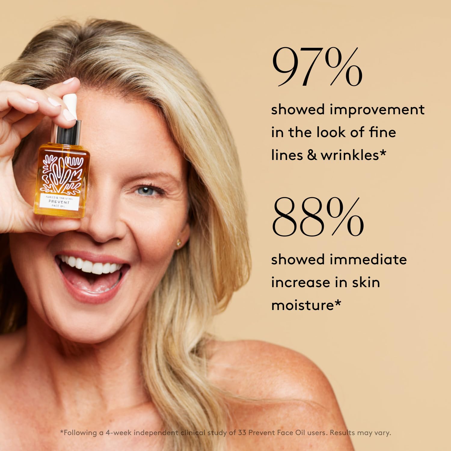 Huile-graines-moringa Naked & Thriving Prevent pour une peau lumineuse et radieuse.