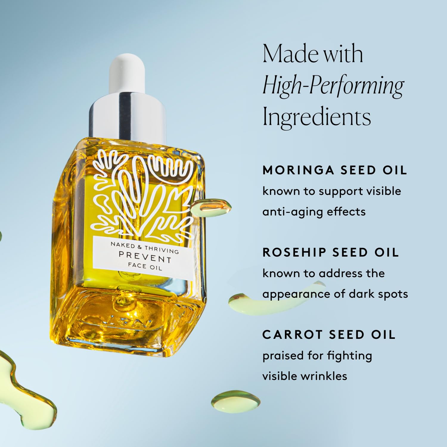 Texture onctueuse de Naked & Thriving Prevent qui hydrate sans obstruer les pores.