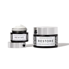 Naked & Thriving Revive crème-yeux-fermeté: raffermissement du contour des yeux.