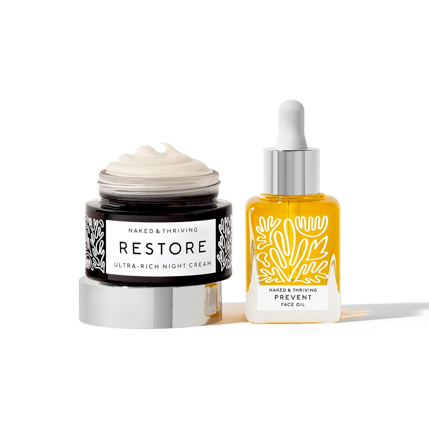 Naked & Thriving Routine: application nocturne pour une peau lisse et rayonnante