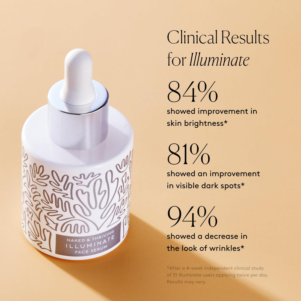Sérum Pipette-Dose Naked & Thriving pour dosage précis et application facile.