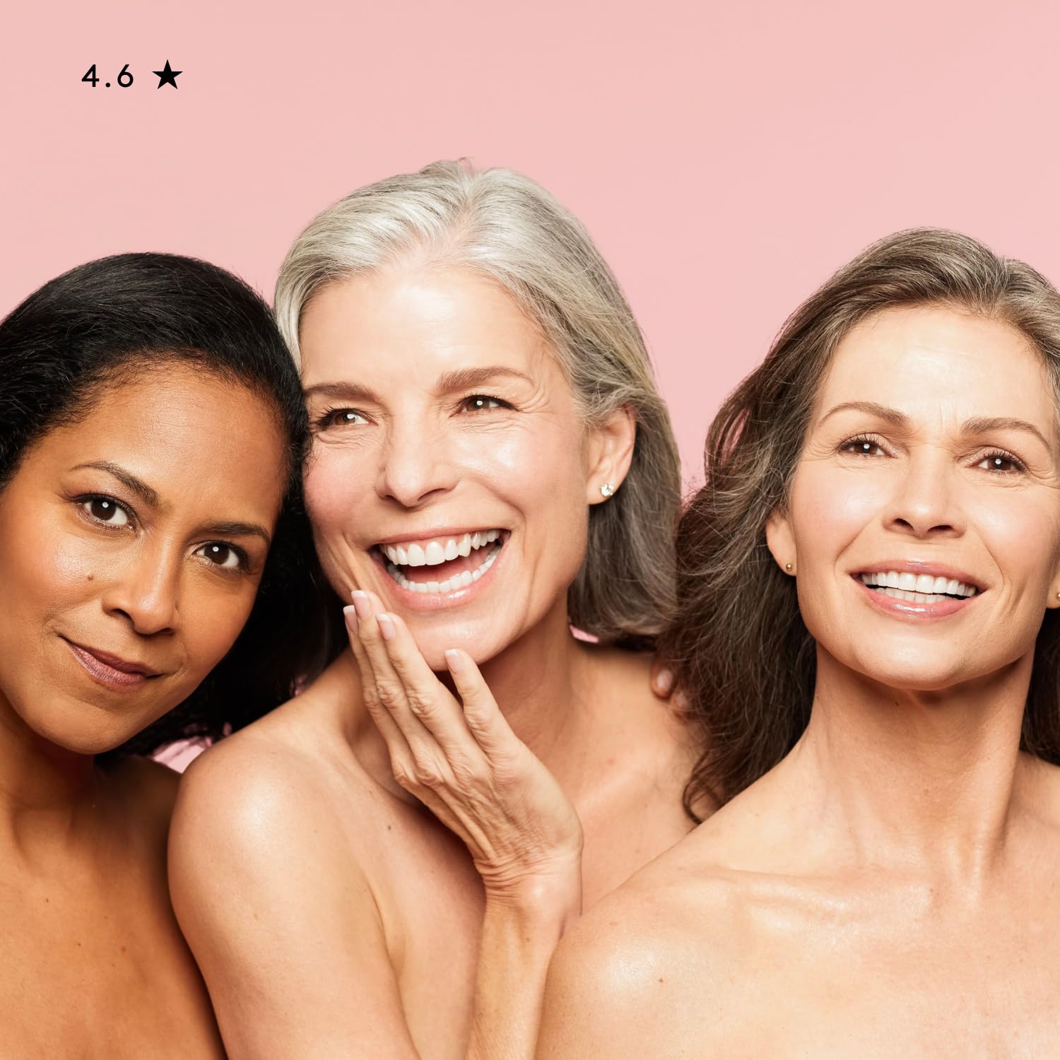 Naked & Thriving Set: flacons et pot montrant le soin régénérant