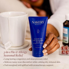 Nakery Clear The Air aromathérapie naturelle avec eucalyptus et menthol.