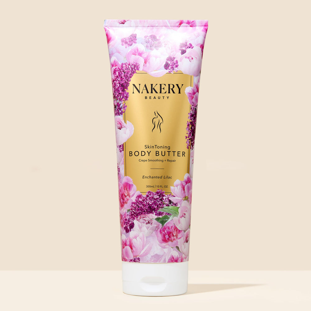 Nakery Routine Soin Corps Pot Lilas: usage quotidien pour peau douce et hydratée.