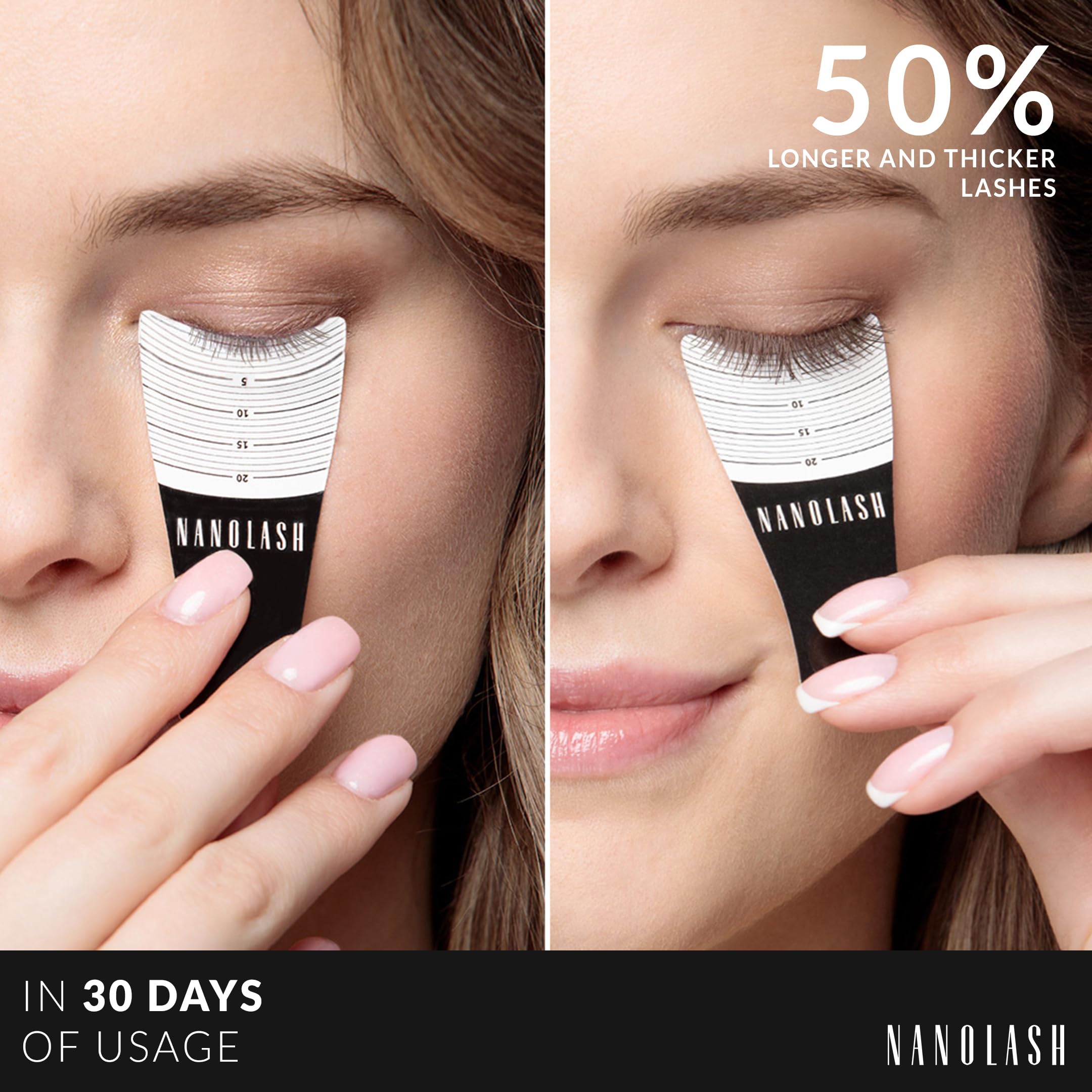 Nanolash serum cils: application quotidienne facile et soin ciblé.