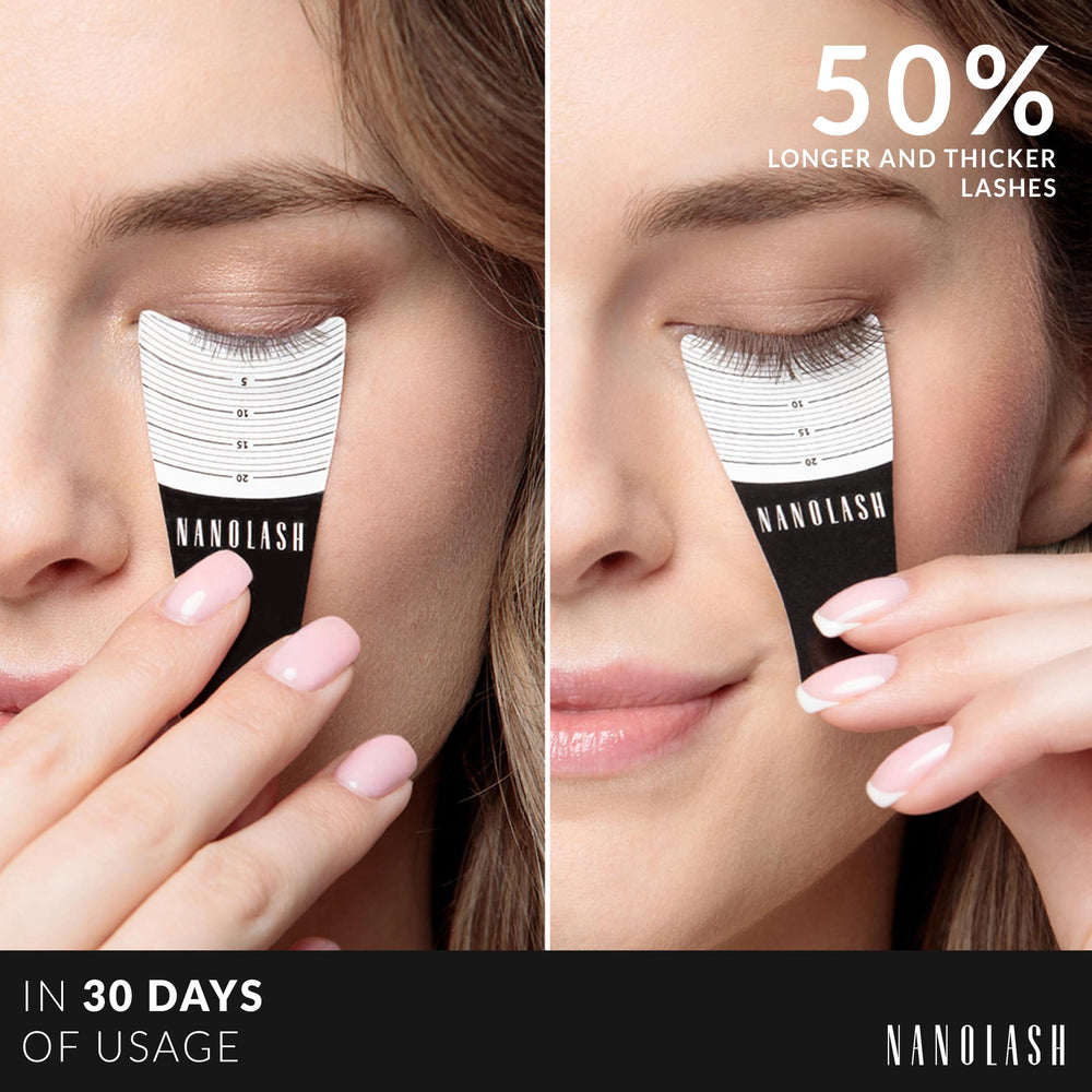 Nanolash serum cils: application quotidienne facile et soin ciblé.