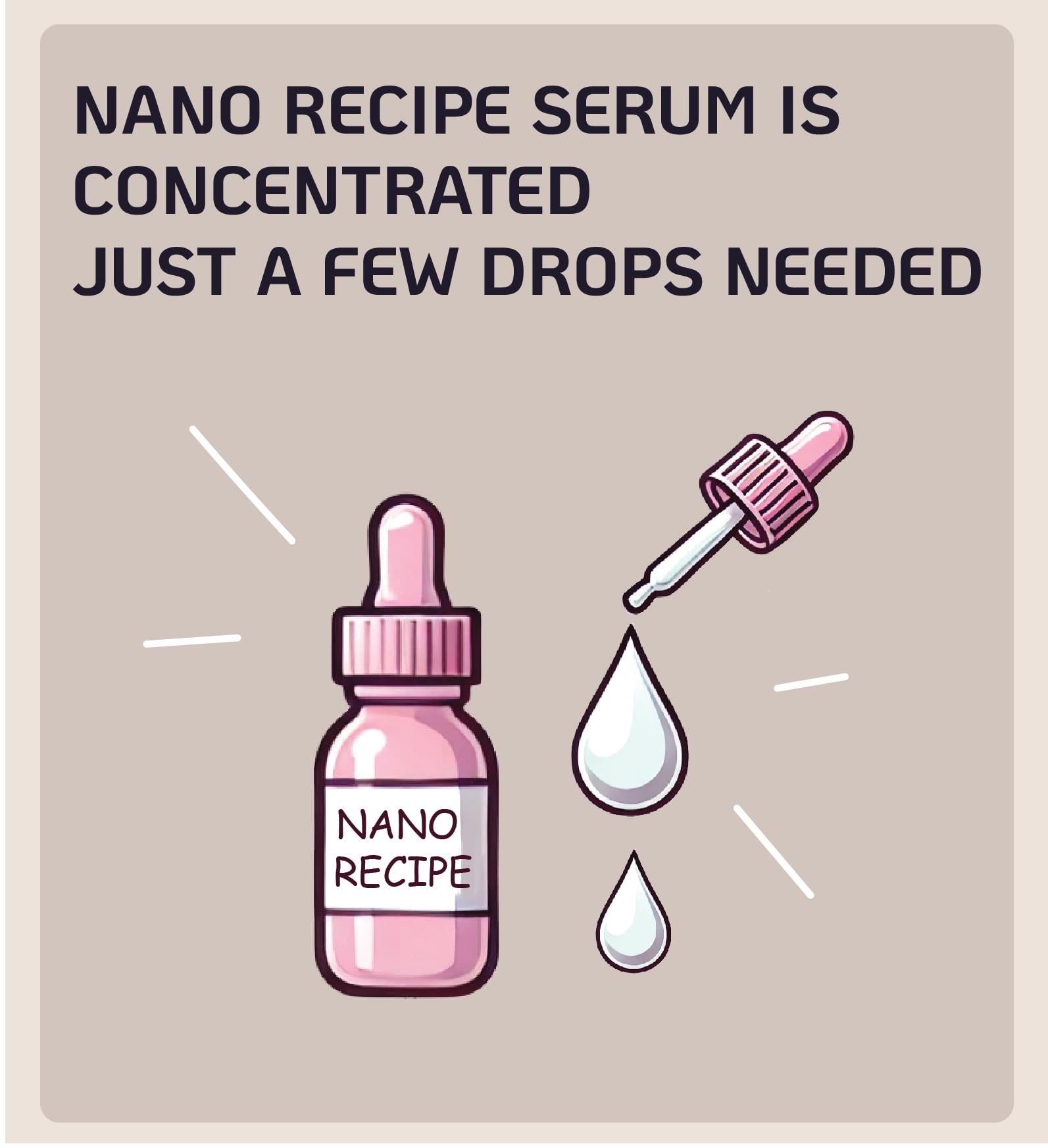 Nano Recipe Gouttes tranexamique 10% pour une application précise et facile