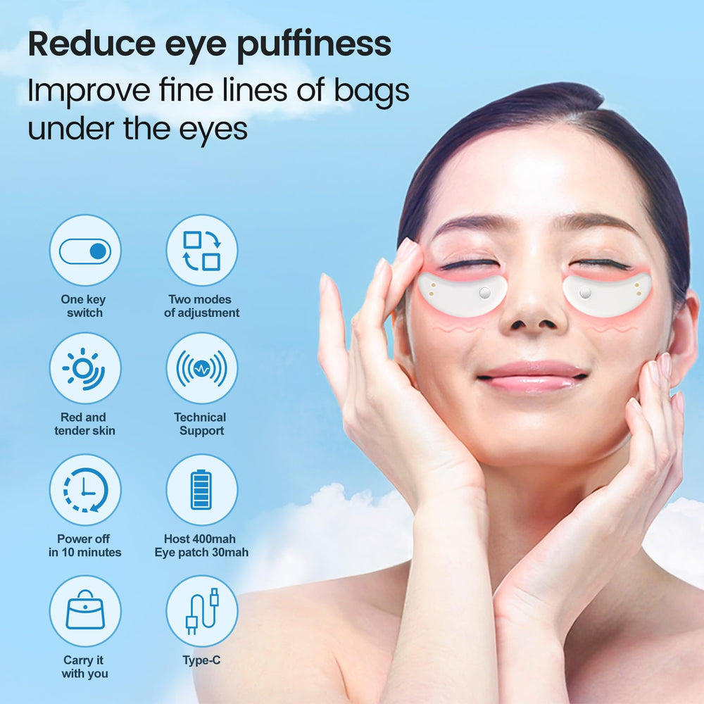 NANSIKE RevitaEyes – vibration et lumière favorisent une expérience relaxante.