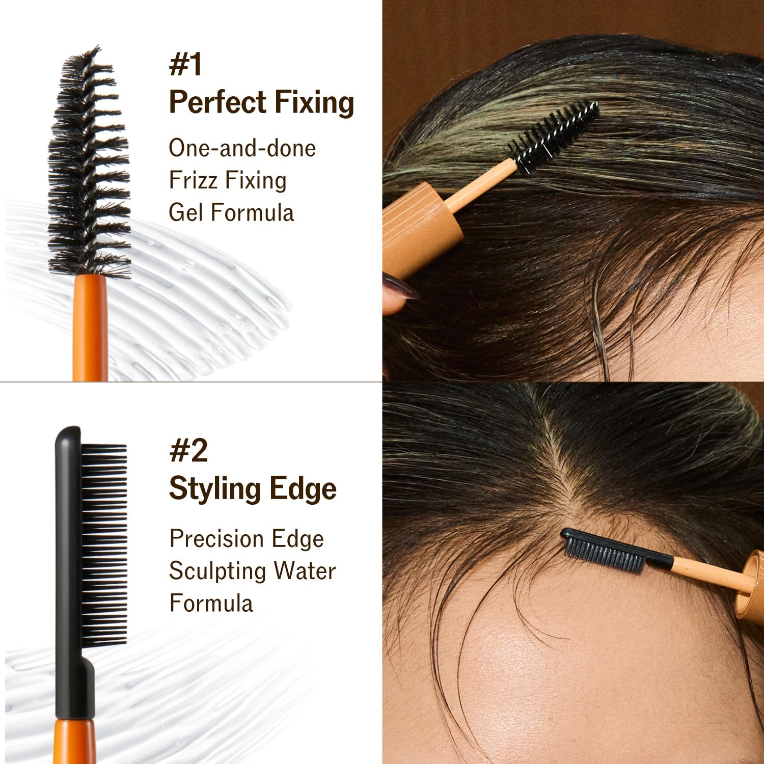 NARKA Hard Fix Hair Mascara coiffage rapide et efficace.