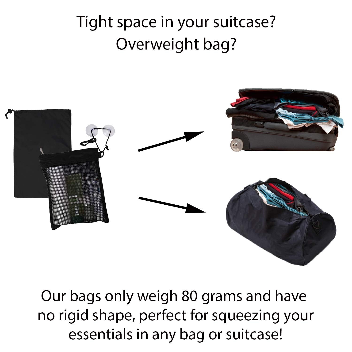 Naroa crochet accrochage, solution pratique pour suspendre le sac.