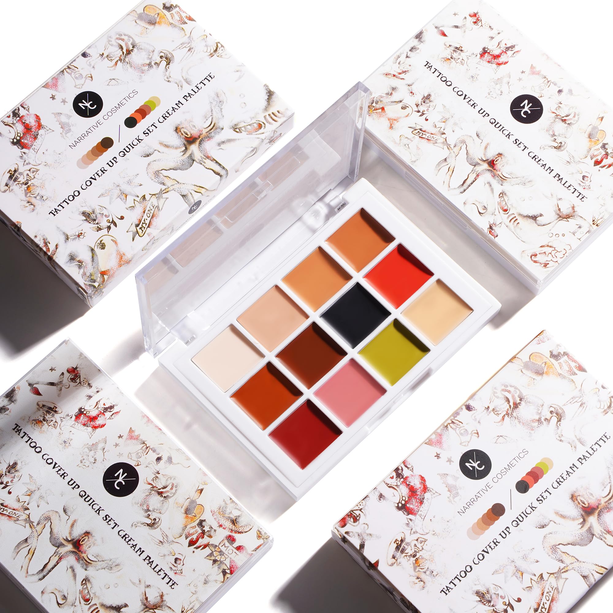 Narrative Cosmetics Tattoo Cover Up: usage quotidien pour peau naturelle et sûre.