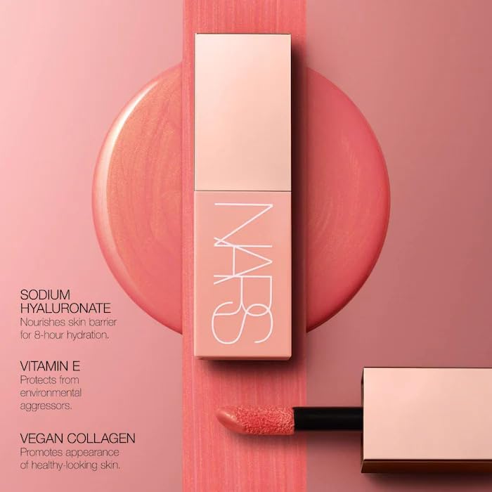 NARS Orgasm Rush — teinte lumineuse pour un éclat durable.