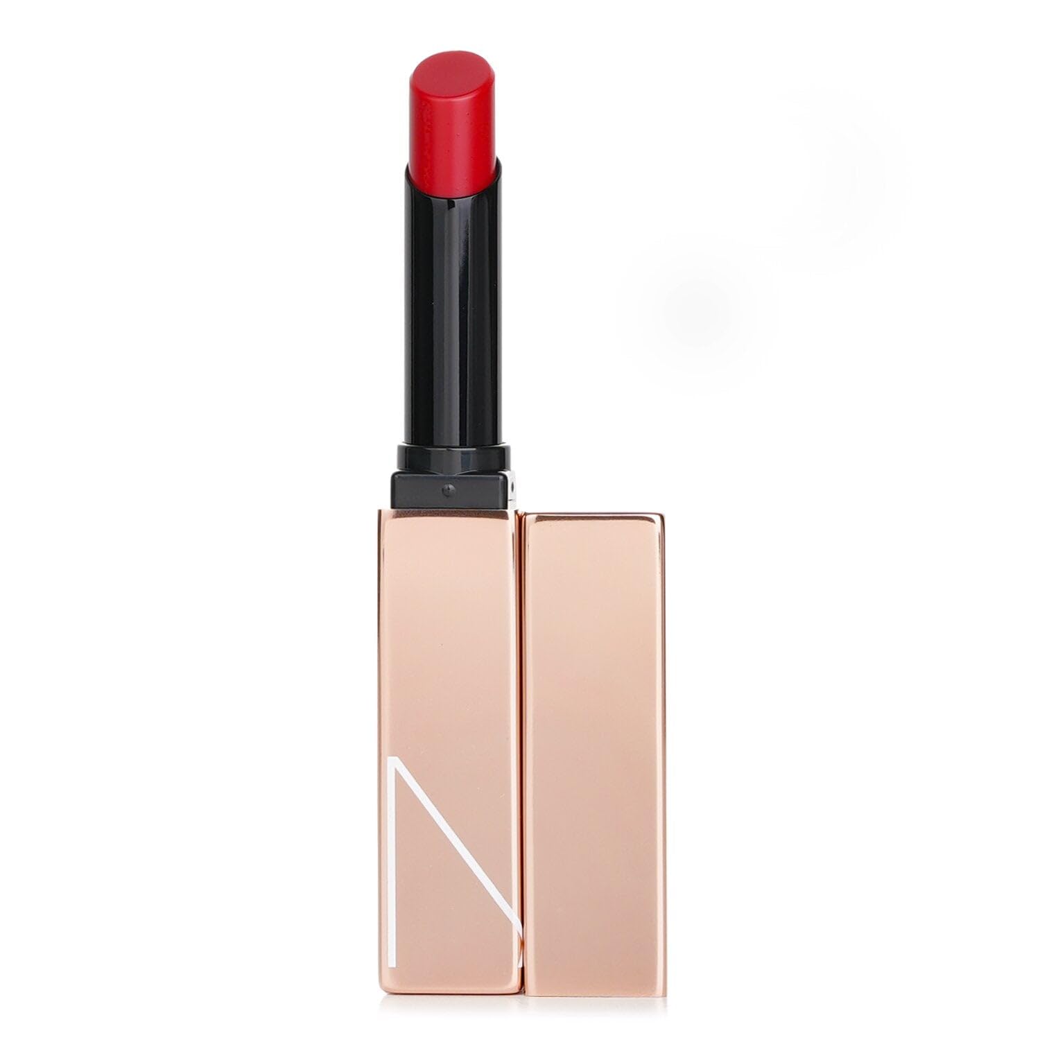 NARS Afterglow Sensual Shine Lipstick, teinte Dolce Vita, rose dusty et naturelle.